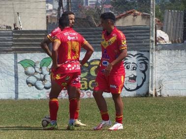 Time do Vila Helena na Taça Cidade (Torcida do Vila Helena (Foto: LMM FOTOGRAFO)