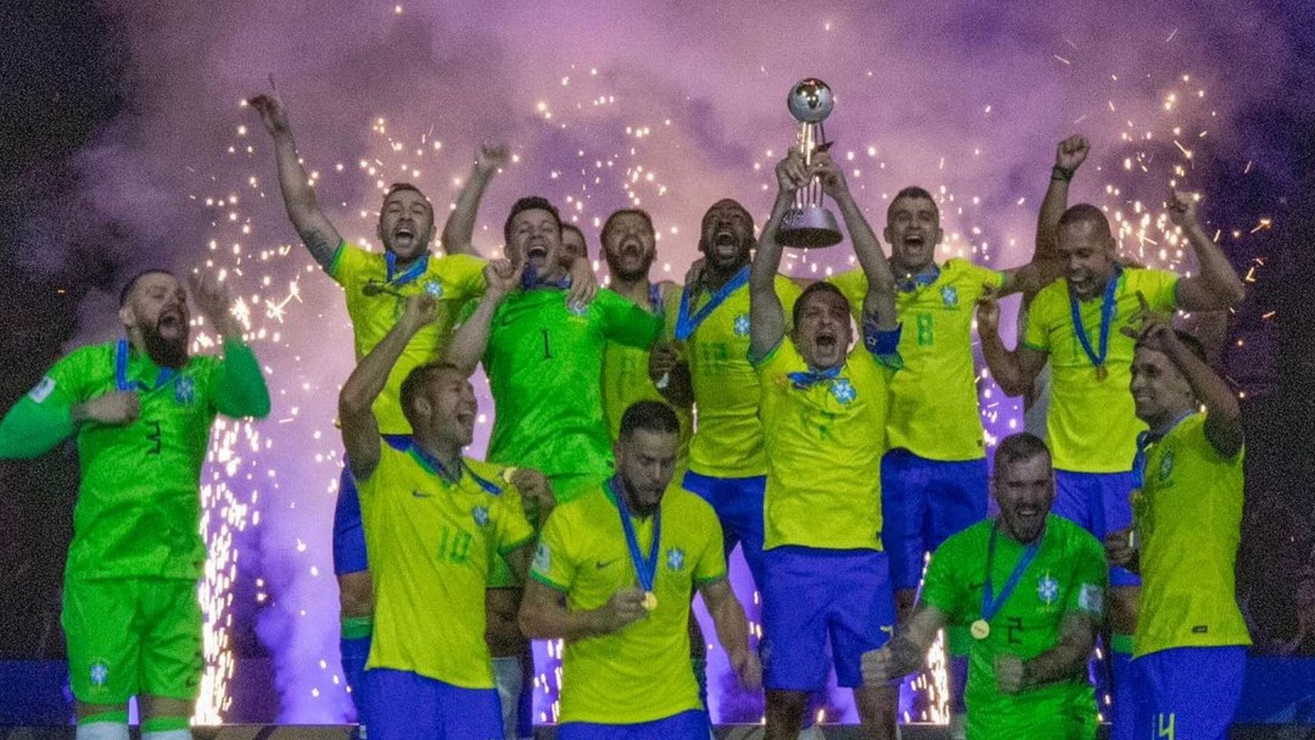 É Hexa: Brasil vence Argentina e conquista a Copa do Mundo de Futsal pela sexta vez